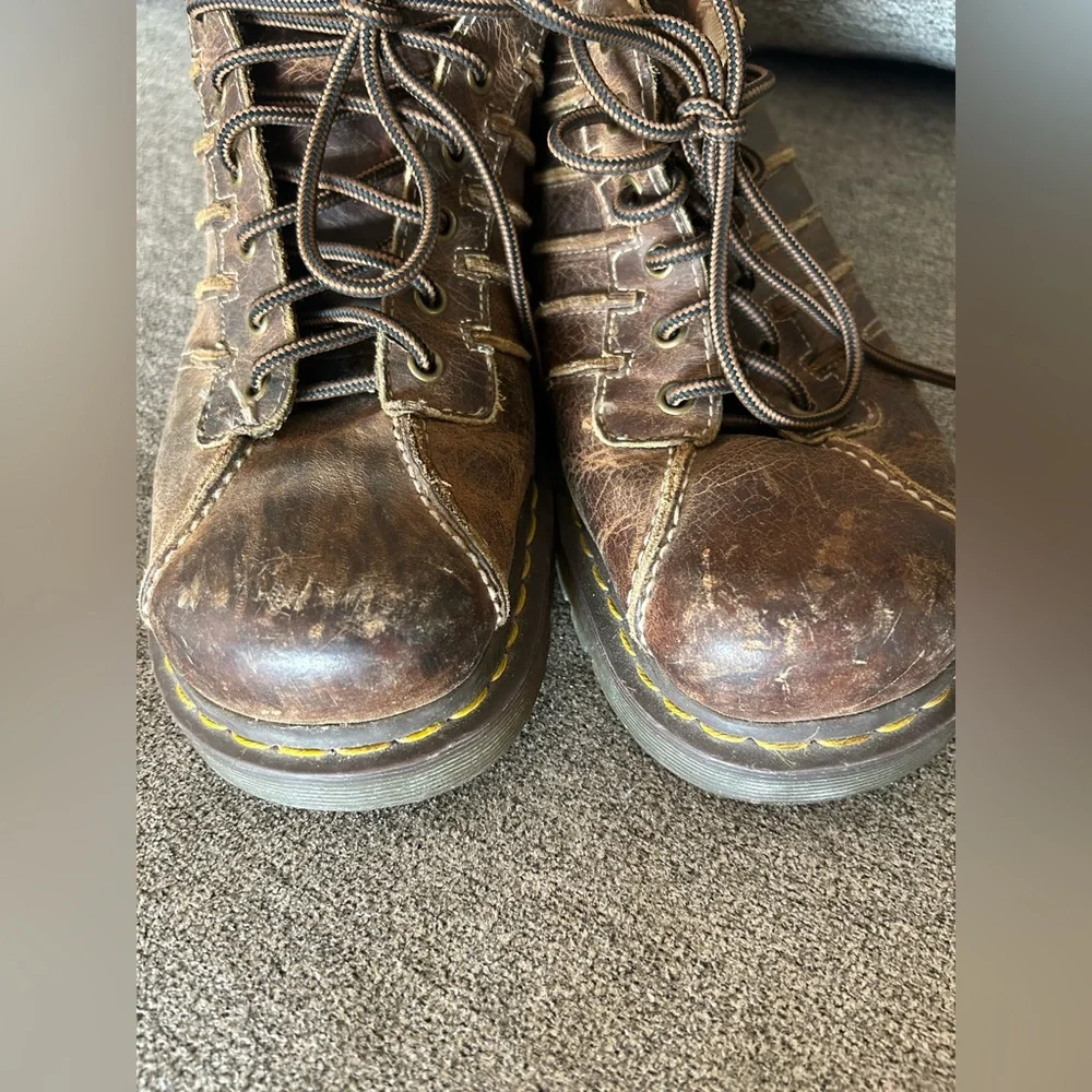Vintage Y2K Dr Martens Newton Oxford Leather Shoes Men’s Size 12